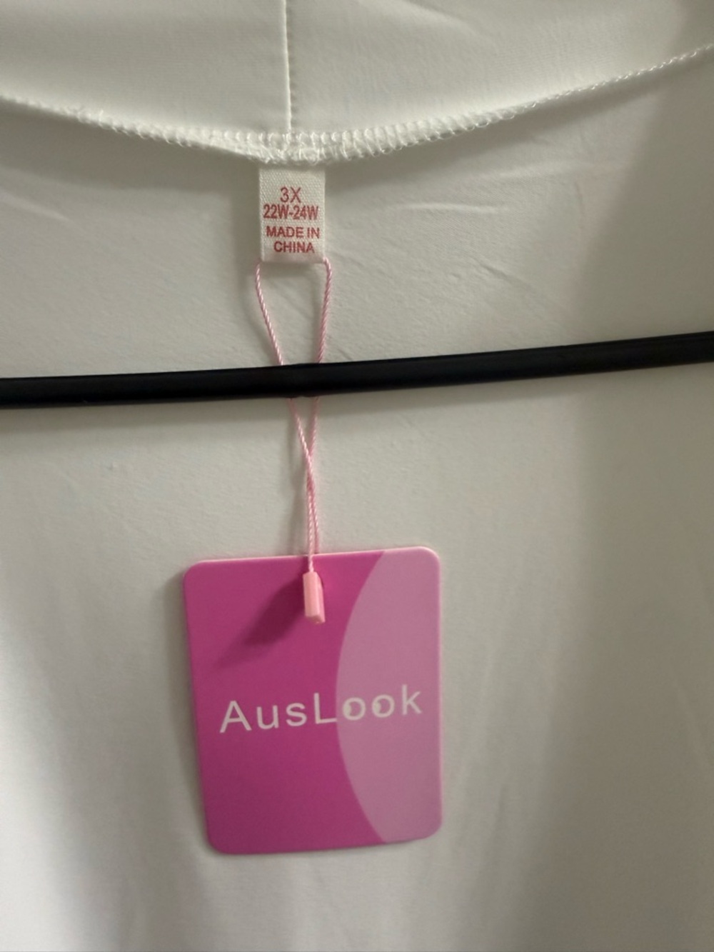 White Open-Front Women's Blouse Cardigan - Picture 4 of 4